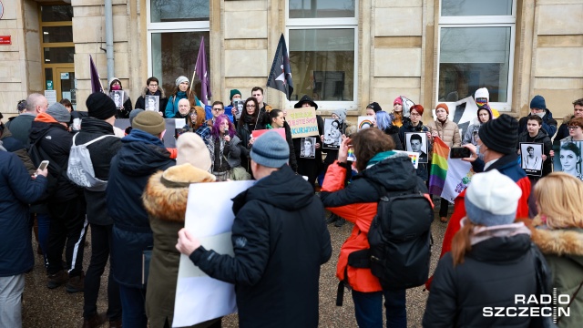 Fot. Robert Stachnik [Radio Szczecin] Lewicowa aktywistka stanęła przed sądem. Pozwała ją działaczka pro-life