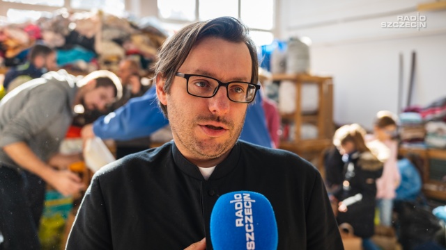 Fot. Mateusz Papke [Radio Szczecin] Szczecińscy salezjanie przyjmują uchodźców z Ukrainy [WIDEO, ZDJĘCIA]
