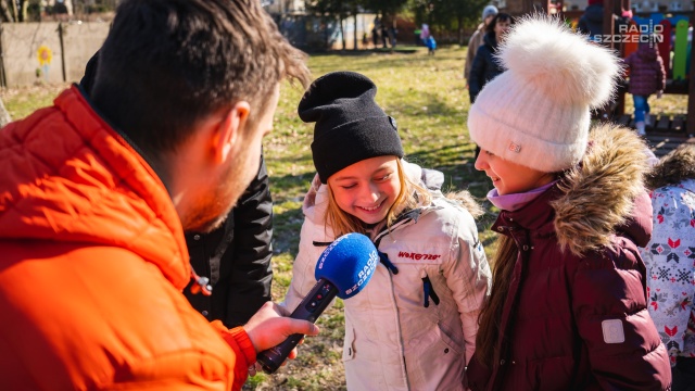 Fot. Mateusz Papke [Radio Szczecin] "Powoli oswajają się z nowym otoczeniem". Ukraińskie przedszkolaki w Szczecinie [ZDJĘCIA]