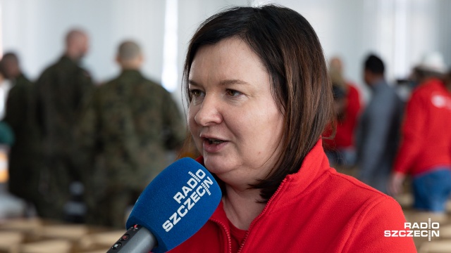 Fot. Robert Stachnik [Radio Szczecin] Paczki żywnościowe dla Polaków na Litwie i Łotwie ruszają w trasę [WIDEO, ZDJĘCIA]