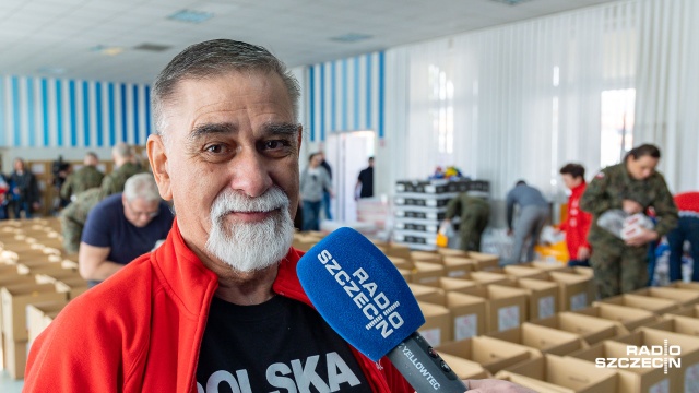 Fot. Robert Stachnik [Radio Szczecin] Paczki żywnościowe dla Polaków na Litwie i Łotwie ruszają w trasę [WIDEO, ZDJĘCIA]