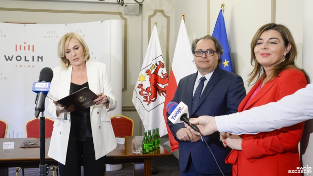 Fot. Kamila Kozioł [Radio Szczecin] W Wolinie rusza jedna z największych inwestycji drogowych [WIDEO, ZDJĘCIA]
