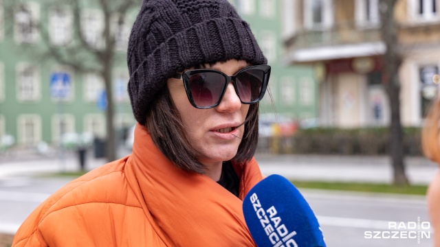 Fot. Robert Stachnik [Radio Szczecin] Artystyczna akcja wsparcia Ukrainy [ZDJĘCIA]