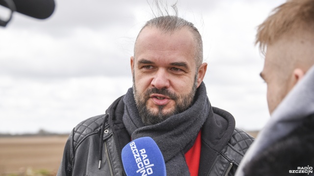 Fot. Kamila Kozioł [Radio Szczecin] Powstaje drogowy skrót z Kurowa do Warzymic [WIDEO, ZDJĘCIA]