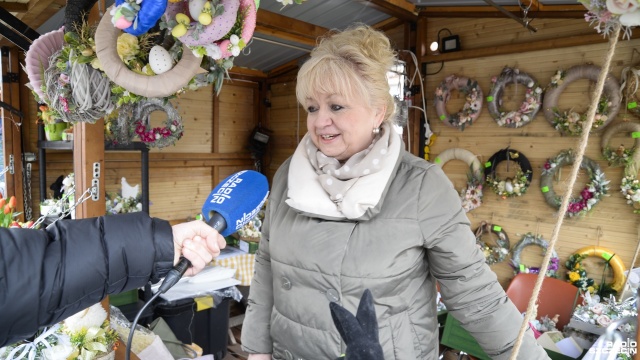 Fot. Kamila Kozioł [Radio Szczecin] Szczeciński Jarmark Wielkanocny oficjalnie rozpoczęty [WIDEO, ZDJĘCIA]
