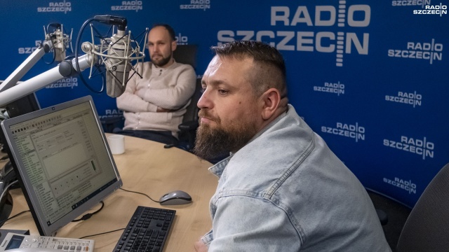 Fot. Wojciech Ochrymiuk [Radio Szczecin] Rzecznik Pogoni: jest istne "bum" na najbliższe starcie Portowców [WIDEO, ZDJĘCIA]