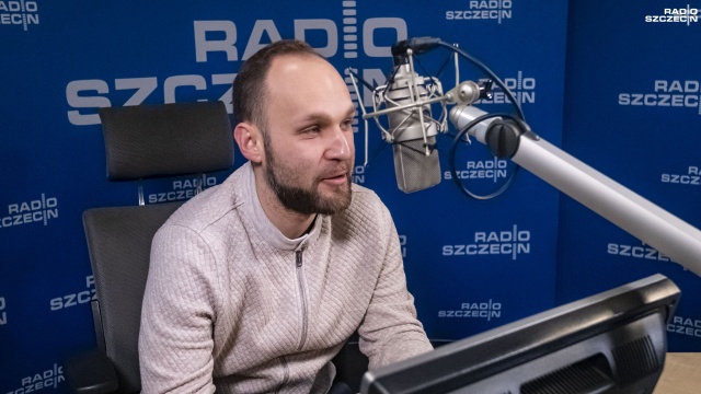 Fot. Wojciech Ochrymiuk [Radio Szczecin] Rzecznik Pogoni: jest istne "bum" na najbliższe starcie Portowców [WIDEO, ZDJĘCIA]