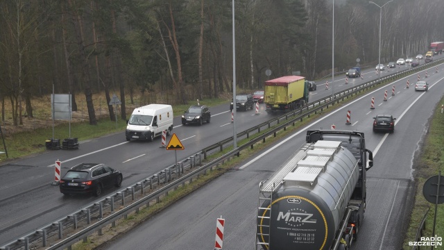 Fot. Kamila Kozioł [Radio Szczecin] Ogromny korek na A6 [WIDEO, ZDJĘCIA]