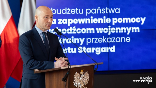 Fot. Robert Stachnik [Radio Szczecin] Prezydenci miast w Zachodniopomorskiem o pomocy Ukraińcom [ZDJĘCIA]