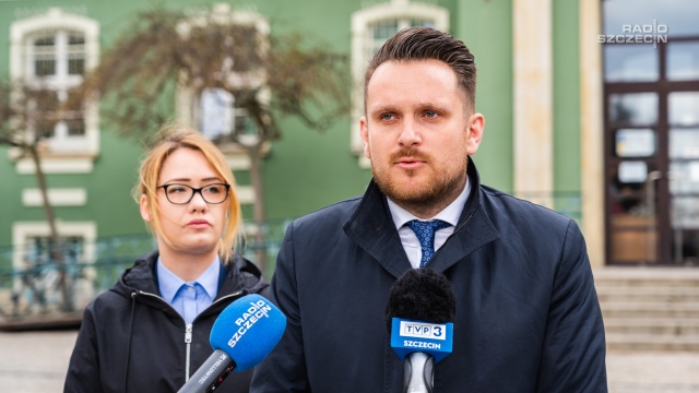 Fot. Mateusz Papke [Radio Szczecin] PiS apeluje o zmianę zagospodarowania przestrzennego w Szczecinie [ZDJĘCIA]