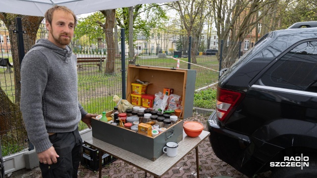 Fot. Robert Stachnik [Radio Szczecin] Nasi zachodni sąsiedzi gotują dla Ukrainy w Szczecinie [WIDEO, ZDJĘCIA]