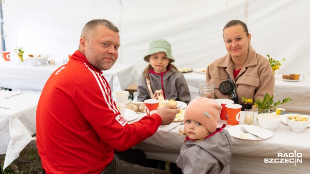 Fot. Robert Stachnik [Radio Szczecin] Wielkanocne śniadanie Związku Ukraińców w Polsce [ZDJĘCIA]