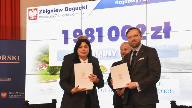 Fot. Kamila Kozioł [Radio Szczecin] Kilkadziesiąt milionów złotych na drogi w regionie [ZDJĘCIA]