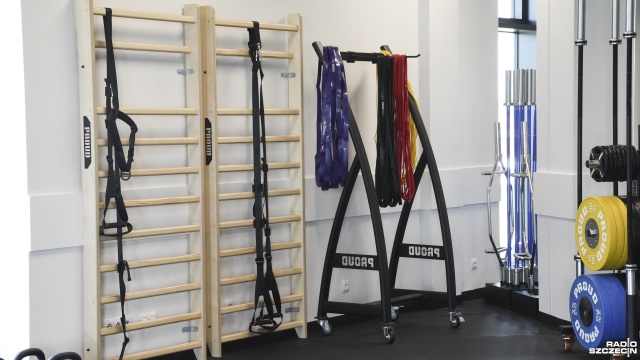 Fot. Kamila Kozioł [Radio Szczecin] Pogoń Szczecin wyposaża Centrum Szkolenia Dzieci i Młodzieży [WIDEO, ZDJĘCIA]