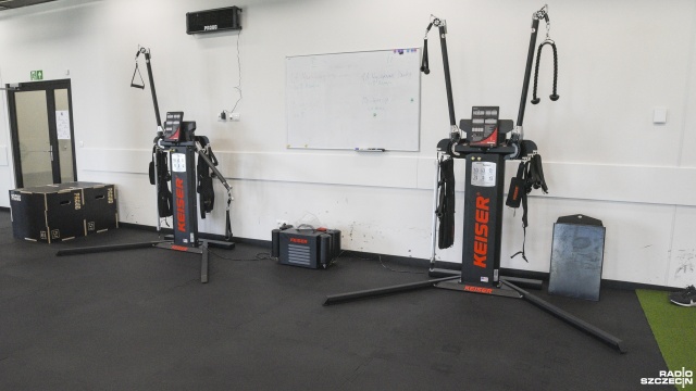 Fot. Kamila Kozioł [Radio Szczecin] Pogoń Szczecin wyposaża Centrum Szkolenia Dzieci i Młodzieży [WIDEO, ZDJĘCIA]