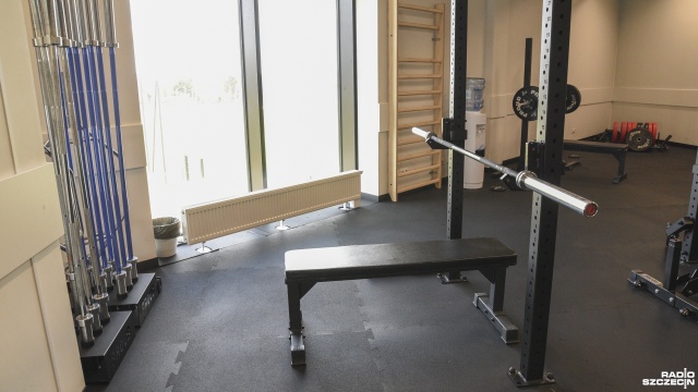 Fot. Kamila Kozioł [Radio Szczecin] Pogoń Szczecin wyposaża Centrum Szkolenia Dzieci i Młodzieży [WIDEO, ZDJĘCIA]