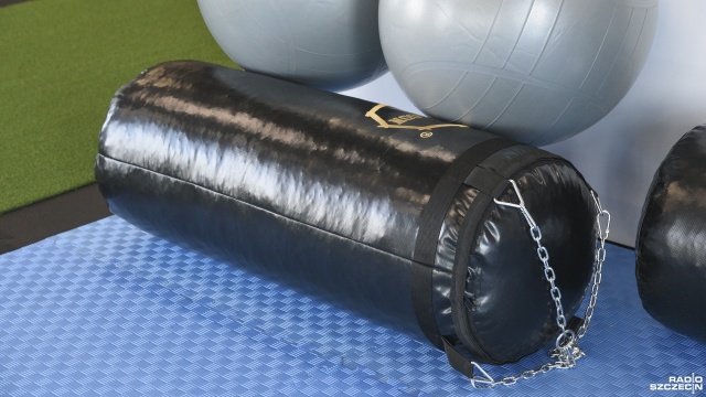 Fot. Kamila Kozioł [Radio Szczecin] Pogoń Szczecin wyposaża Centrum Szkolenia Dzieci i Młodzieży [WIDEO, ZDJĘCIA]