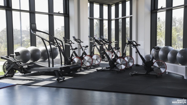 Fot. Kamila Kozioł [Radio Szczecin] Pogoń Szczecin wyposaża Centrum Szkolenia Dzieci i Młodzieży [WIDEO, ZDJĘCIA]