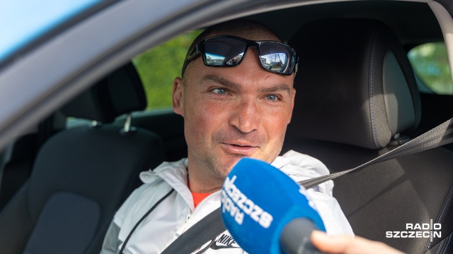 Fot. Robert Stachnik [Radio Szczecin] Prewencyjna akcja "Bezpieczny przejazd przez tory" [WIDEO, ZDJĘCIA]