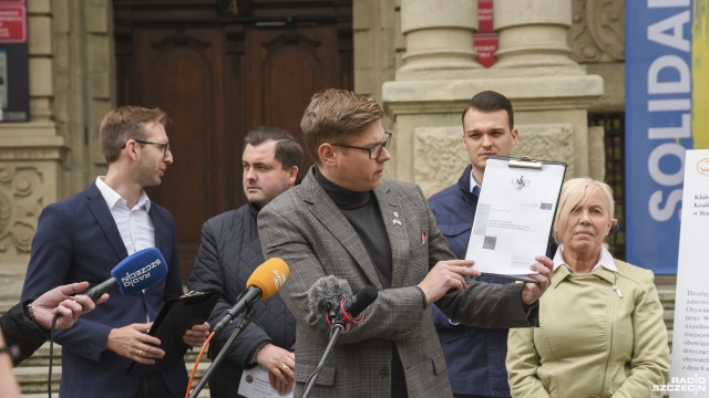 Fot. Kamila Kozioł [Radio Szczecin] Spór o regulamin Szczecińskiego Budżetu Obywatelskiego [ZDJĘCIA]
