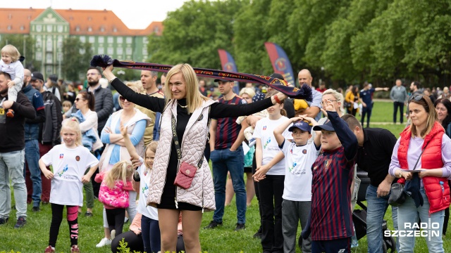 Fot. Robert Stachnik [Radio Szczecin] Sportowy Dzień Dziecka na Jasnych Błoniach [WIDEO, ZDJĘCIA]