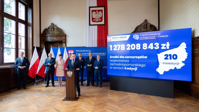 Fot. Robert Stachnik [Radio Szczecin] Ponad dwa miliardy dla Zachodniopomorskiego [WIDEO, ZDJĘCIA]