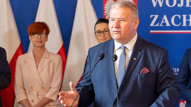 Fot. Robert Stachnik [Radio Szczecin] Ponad dwa miliardy dla Zachodniopomorskiego [WIDEO, ZDJĘCIA]