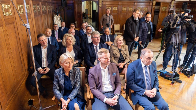 Fot. Robert Stachnik [Radio Szczecin] Ponad dwa miliardy dla Zachodniopomorskiego [WIDEO, ZDJĘCIA]