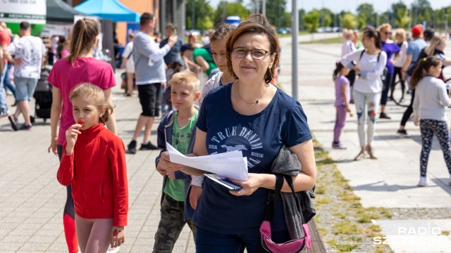 Fot. Robert Stachnik [Radio Szczecin] Atrakcje dla małych i dużych przed Netto Areną [ZDJĘCIA]