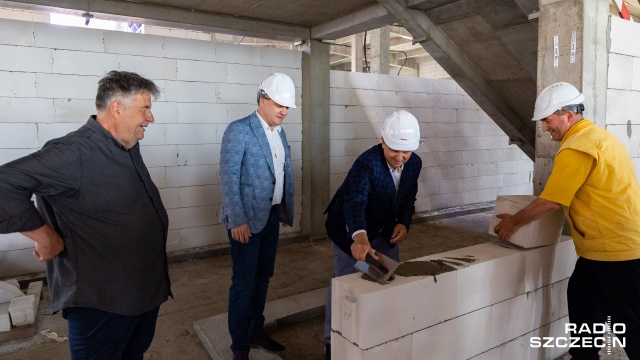 Fot. Robert Stachnik [Radio Szczecin] Dom Kultury Słowianin w nowej odsłonie coraz bliżej [WIDEO, ZDJĘCIA]