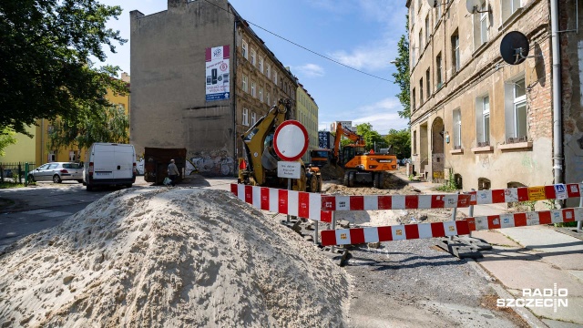 Fot. Robert Stachnik [Radio Szczecin] Na Chmielewskiego już nie zaparkujemy [WIDEO, ZDJĘCIA]