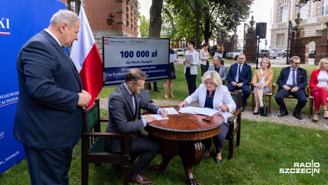 Fot. Robert Stachnik [Radio Szczecin] Wsparcie dla osób z zaburzeniami i dla samotnych matek [WIDEO, ZDJĘCIA]