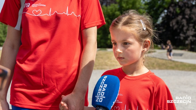 Fot. Robert Stachnik [Radio Szczecin] Bieg krwiodawców, czyli Szczecin tętni dobrem [WIDEO, ZDJĘCIA]