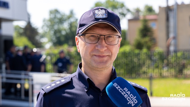 Fot. Robert Stachnik [Radio Szczecin] "Europejski standard". Nowe posterunki Policji [WIDEO, ZDJĘCIA]