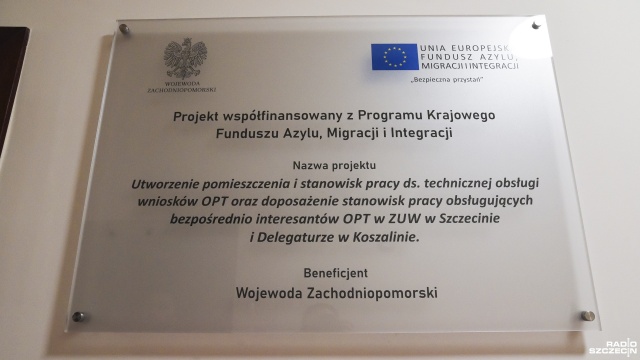 Fot. Kamila Kozioł [Radio Szczecin] ZUW z nowymi biurami do obsługi spraw cudzoziemców [WIDEO, ZDJĘCIA]