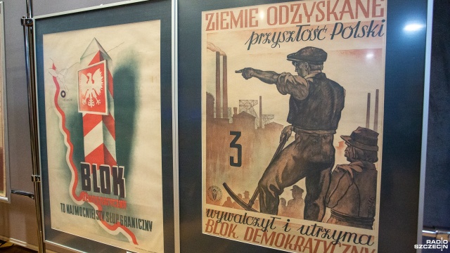 Fot. Maciej Papke [Radio Szczecin] Święto polskiego Szczecina. Wystawa Wojciecha Lizaka [WIDEO, ZDJĘCIA]