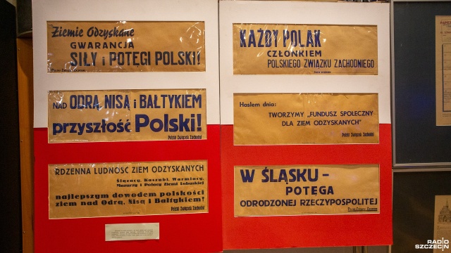 Fot. Maciej Papke [Radio Szczecin] Święto polskiego Szczecina. Wystawa Wojciecha Lizaka [WIDEO, ZDJĘCIA]