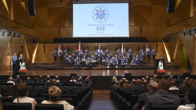 Fot. Kamila Kozioł [Radio Szczecin] "Zawsze chciałem być policjantem". Dziś świętują [WIDEO, ZDJĘCIA]