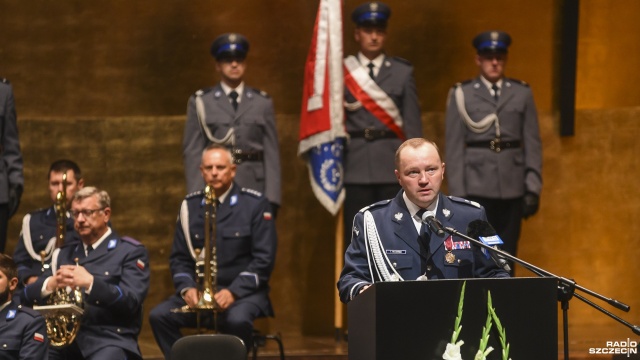 Fot. Kamila Kozioł [Radio Szczecin] "Zawsze chciałem być policjantem". Dziś świętują [WIDEO, ZDJĘCIA]