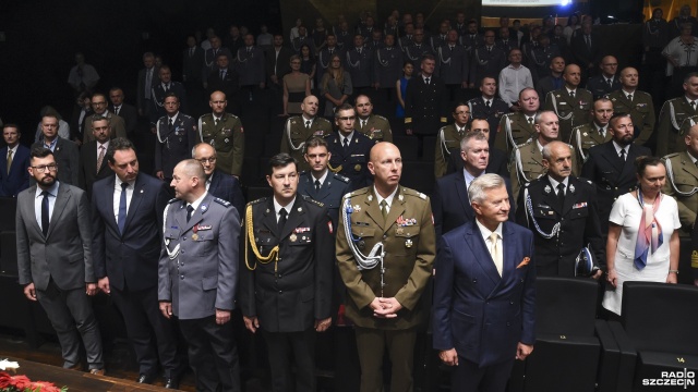 Fot. Kamila Kozioł [Radio Szczecin] "Zawsze chciałem być policjantem". Dziś świętują [WIDEO, ZDJĘCIA]