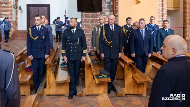 Fot. Robert Stachnik [Radio Szczecin] "Zawsze chciałem być policjantem". Dziś świętują [WIDEO, ZDJĘCIA]