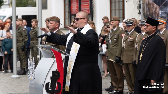 Fot. Robert Stachnik [Radio Szczecin] Przybyło żołnierzy WOT-u w naszym regionie [WIDEO, ZDJĘCIA]
