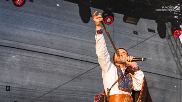 Fot. Mateusz Papke [Radio Szczecin] Gwiazdy Festiwalu Garaże z przekazem do Ukraińcow [ZDJĘCIA]