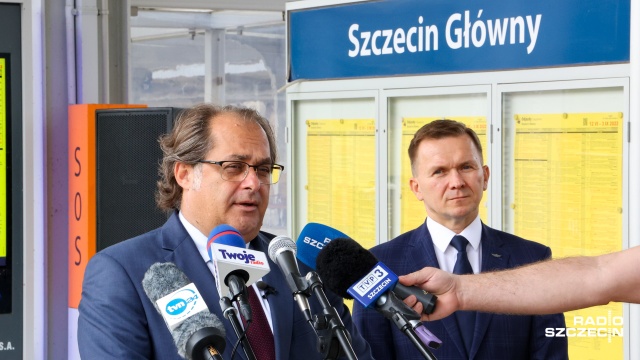 Fot. Robert Stachnik [Radio Szczecin] Nowa linia kolejowa w stronę Berlina [ZDJĘCIA]