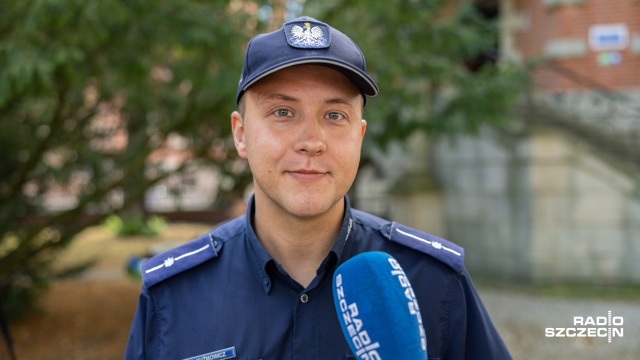 Fot. Robert Stachnik [Radio Szczecin] Policyjna flota mocniejsza. Kolejne elektryki w Zachodniopomorskiem [WIDEO, ZDJĘCIA]