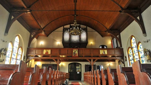 Organy Barnima Grüneberga z 1862 roku w kościele pw. św. Ducha w Szczecinie-Zdrojach. Fot. Łukasz Szełemej, Archiwum Organy Grüneberga w Zdrojach starsze niż sądzono [ZDJĘCIA]