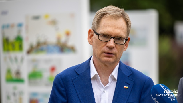 Fot. Robert Stachnik [Radio Szczecin] Wstrząsająca wystawa rysunków pokazuje wojnę oczami dziecka [WIDEO, ZDJĘCIA]