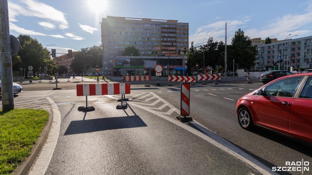 Fot. Robert Stachnik [Radio Szczecin] Otwarcie ważnego skrzyżowania w centrum Szczecina. Kiedy? [ZDJĘCIA]