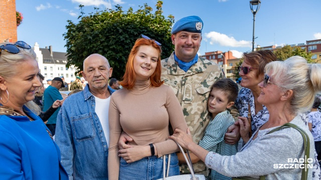 Fot. Robert Stachnik [Radio Szczecin] Szczecińska "dwunastka" leci na misję do Libanu [WIDEO, ZDJĘCIA]