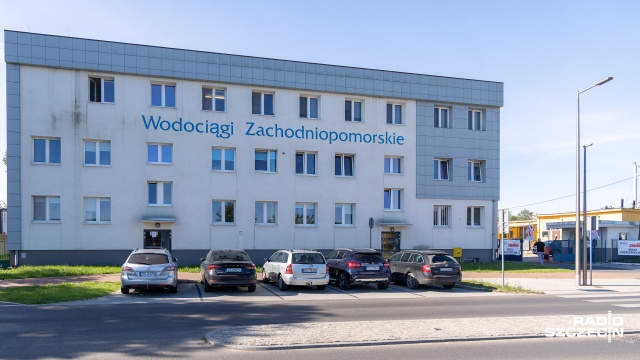 Fot. Robert Stachnik [Radio Szczecin] Protest w zachodniopomorskich wodociągach [WIDEO, ZDJĘCIA]